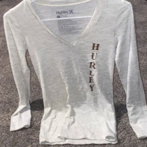 Brand: Hurley. Size: Small but loose fit. Color: White